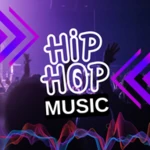 hip hop rap music android application logo